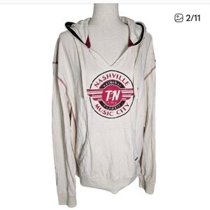 Premium 51 "Red Thread" Series Nashville hoodie. Unisex But See Measurements.